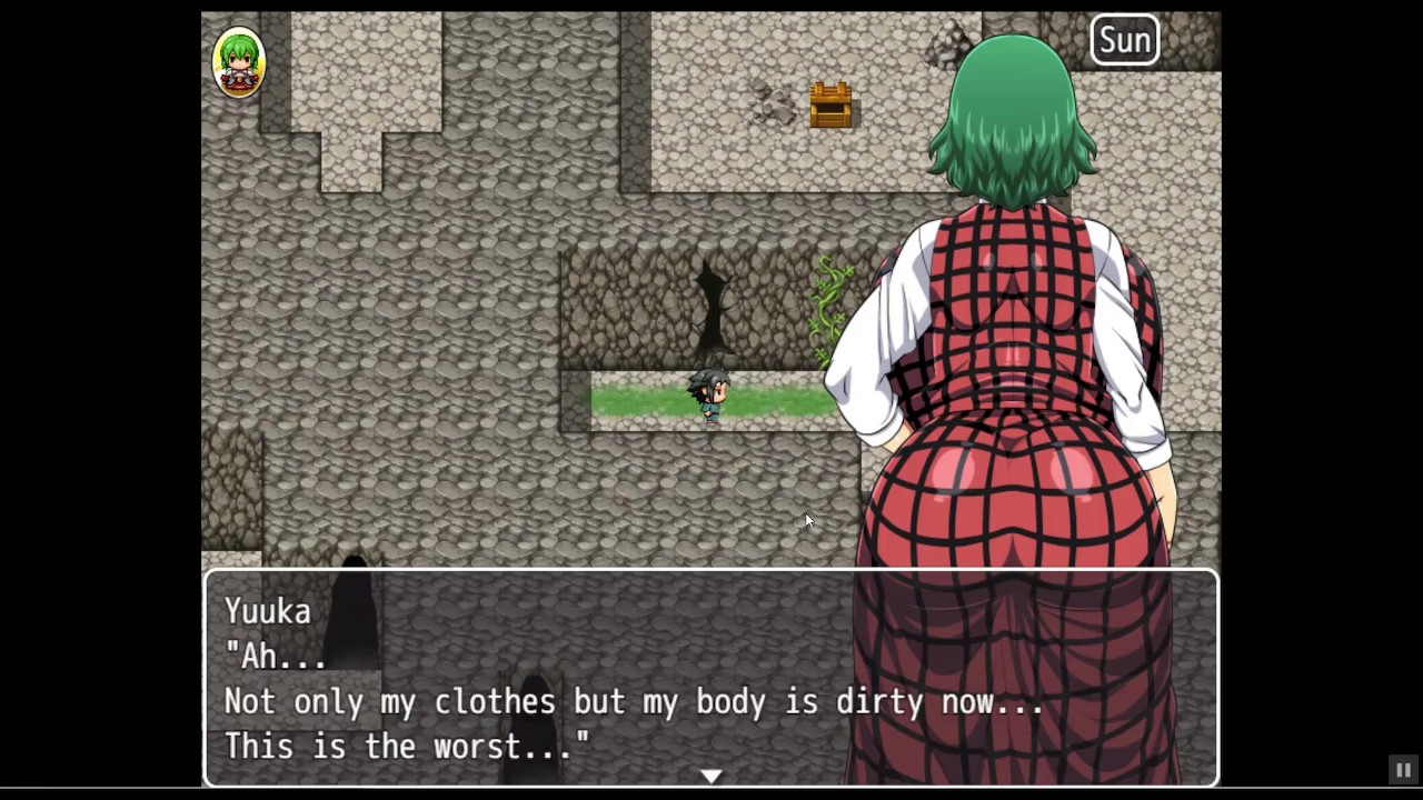 Yuka Scattred Shard Of The Yokai [PornPlay Hentai game] Ep.4 stripping in  front of a pervy stranger