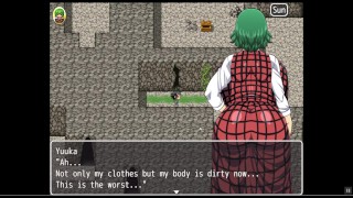 Yuka Scattred Fragment From The Yokai Pornplay Hentai Game Episode 4 Showing Off Her Body To A Lustful Stranger