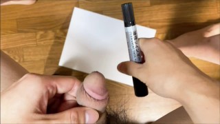 I tried to write letters with a pen in my penis [playful erotic videos]