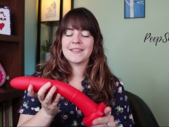 Toy Review - Mr. Hankey's Toys Serpentine Dildo Depth Snake Sex Toy, Courtesy of Peepshow Toys!