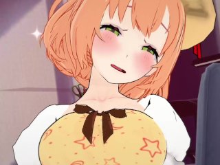 【にじさんじ 本間ひまわり(私服)】本間ひまわり(私服)がふたなりオナニーで絶頂するだけ