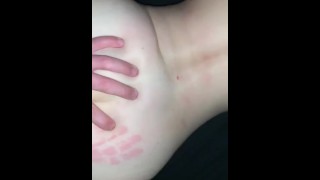 AMATEUR: follando el coño de mi novia apretada con un plug anal vibrante