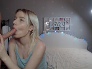Preview 2 of Ex-girlfriend came to get things but got cum in mouth