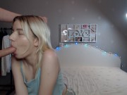Preview 3 of Ex-girlfriend came to get things but got cum in mouth