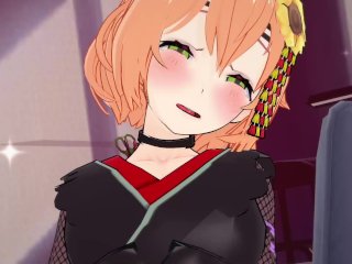 【にじさんじ 本間ひまわり(忍者)】本間ひまわり(忍者)がふたなりオナニーで絶頂するだけ