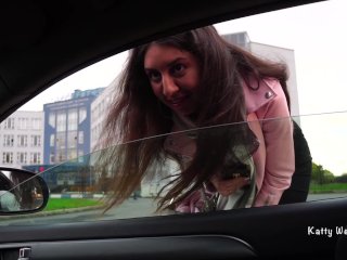 russian whore, в машине, минет в машине, real sex