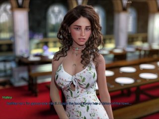 brunette big tits, adult visual novel, cartoon, brunette