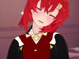 【にじさんじ アンジュカトリーナ】アンジュカトリーナがふたなりオナニーで絶頂するだけ