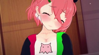 【にじさんじ 笹木咲(私服)】笹木咲(私服)がふたなりオナニーで絶頂するだけ