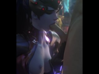 Overwatch Widowmaker blowjob - (Fpsblyck)