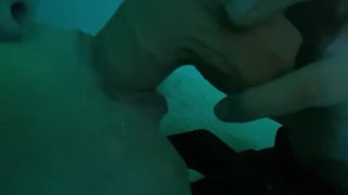 Teen Deepthroats Dildo and Gags with Vibrator on Clit