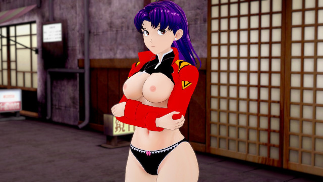 Neon genesis evangelion nude scene