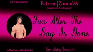 [М4Ф] Веселье после того, как день окончен [Сдерживаемый][Первичный][Поцелуй/Поцелуй][Обнимашки][Миссионер][Наездница]