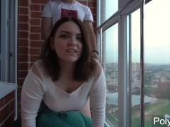 Жесткий секс на балконе. Соседи в шоке ... - Screenshot 10 of 16 - Russian Dirty Talk