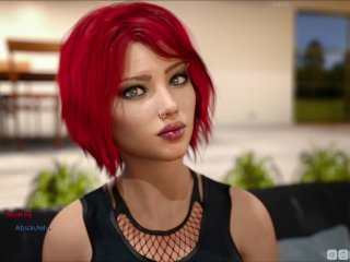 hot brunette, fetish, adult visual novel, hot redhead