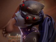 Preview 1 of Overwatch Widowmaker face fuck - (Fpsblyck)