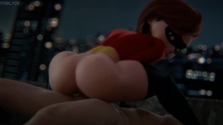 Incredibles Fpsblyck Helen Parr Cowgirl Big Ass