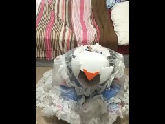 Dva Clear PVC Maid Handcuff Escape Light Breathplay Kigurumi