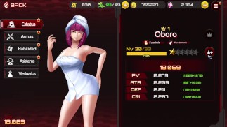 Oboro Acensión | Action Taimanin | Mod De Desnudo