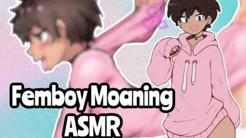 Femboy Moaning ASMR: Hard Moaning & Whimpering 