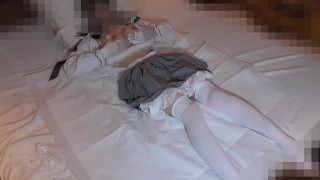 Japanese femboy masturbates anally with a dildo