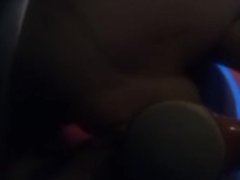 Cuming at boyfriend's house without him.