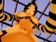 Preview 1 of Futa Bee Girl give you the best honey | Male taker POV