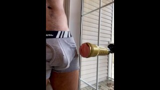 Your Neighbor Fucks You In Front Of His Balcony So Your Husband Can See Female Role Play