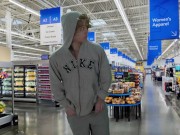 Preview 2 of Straight Twink lost a bet and had to Jerk off at the supermarket and got CAUGHT