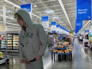 Preview 5 of Straight Twink lost a bet and had to Jerk off at the supermarket and got CAUGHT