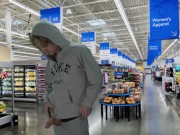 Preview 6 of Straight Twink lost a bet and had to Jerk off at the supermarket and got CAUGHT