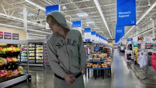 Straight Twink Lost A Bet And Had To Jerk Off At The Grocery Store Where He Was CAUGHT