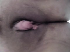 FTM Transgender, Transman Mark Orleans macht nackt Liegestütze über deinem Gesicht