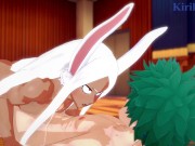 Preview 2 of Rumi Usagiyama(Mirko) and Izuku Midoriya have deep fucking in the gym. - My Hero Academia Hentai