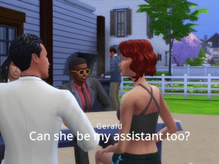 Mega Sims- Wife Cheats on Husband with His_Co-Workers at HisHome (Sims 4)