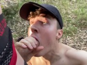 Preview 6 of Blowjob in the woods