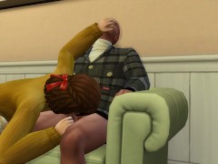 Mega Sims- Stranger fucks cheating wife