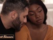 Preview 2 of Sweet Sinner - Gorgeous Amari Anne Rides Damon Dice’s Big Cock Like There’s No Tomorrow