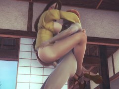 The boy can't put up with a missionary with Hanabi Hyuga