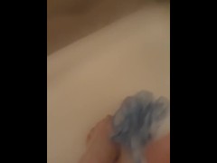 Washing my feet