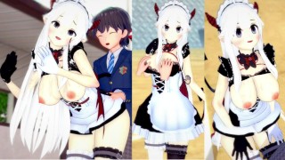 [Hentai Game Koikatsu! ] Faça sexo com Peitões Vtuber Veibae.Vídeo 3DCG Anime Erótico.