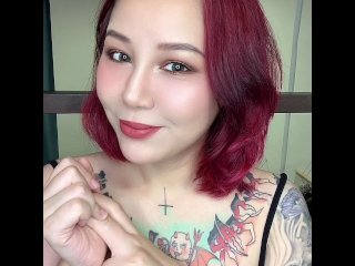 爆菊, solo female, ass fuck, tattooed women