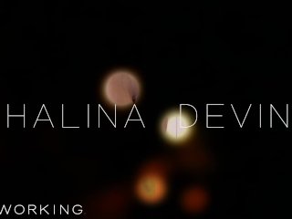DEVIANTE - Big tits blonde Shalina Devine blowjob hot sex and creampie while his wife watches screenshot number 0