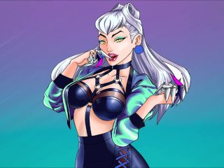 JOI EXTREMO con Evelynn de LoL, estilo KDA. Voz_española.