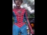 Preview 6 of Spider boy / Tiktok boys leaks / BoiBlue11xx / Hot Guys exposed / Huge Cock / Tiktok Big dick /