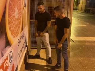 Outdoor pissing Sluts I Pablo y Sebas