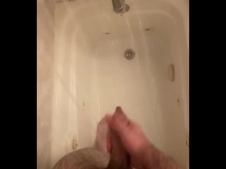 shower, 60fps, hard dick, solo male