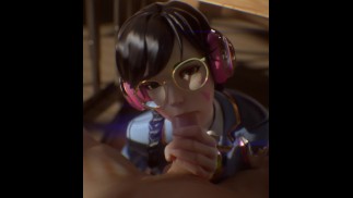 Overwatch D.va минет от первого лица - (Fpsblyck)