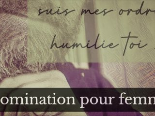 [Audio FR] DominationEt Humiliation a Distance Pour Karine - Audio_Pour Soumise