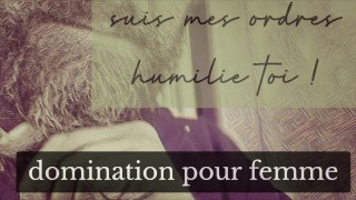 Audio FR Domination Et Humiliation A Distance Pour Karine Audio Pour Soumise